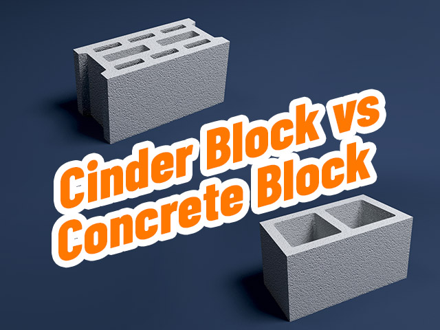 Cinder Block Vs Concrete Globmac - How Much Weight Can A Cinder Block Wall Hold