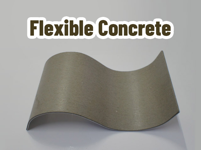 Flexible Concrete - Esnek Beton Üretimi - Globmac