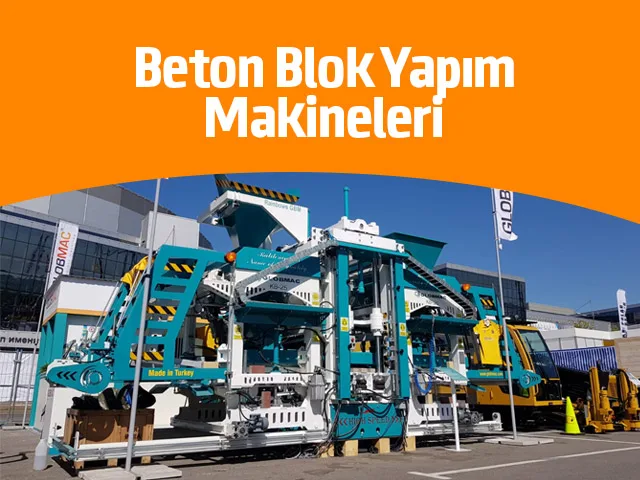 Beton Blok Yapım Makineleri