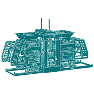 Beton Blok, Parke Taşı ve Bordür Üretim Makinesi