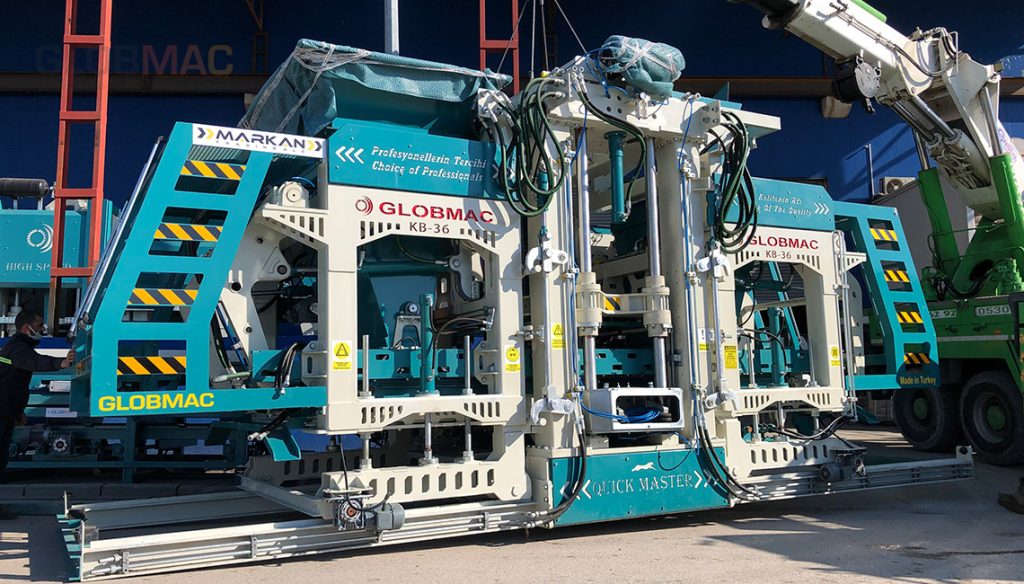 KB 36 Máquina para Hacer Adoquines y Bloques de Hormigón