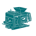 Beton Blok, Parke Taşı ve Bordür Üretim Makinesi