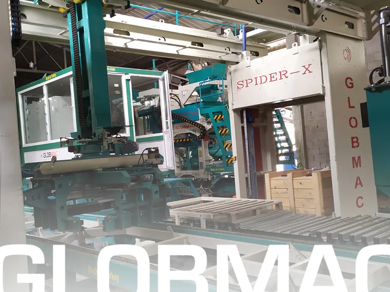 Speed and Efficiency in Production with the Spider X Fully Electric Stacking Robot