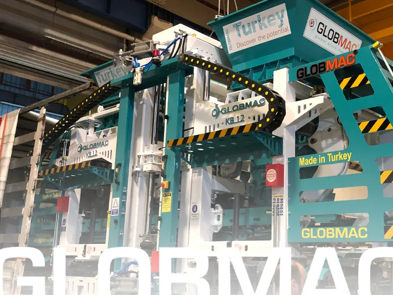 Maximum Efficiency in Concrete Block Production: PLC Automation and GLOBMAC A.Ş. Engineering